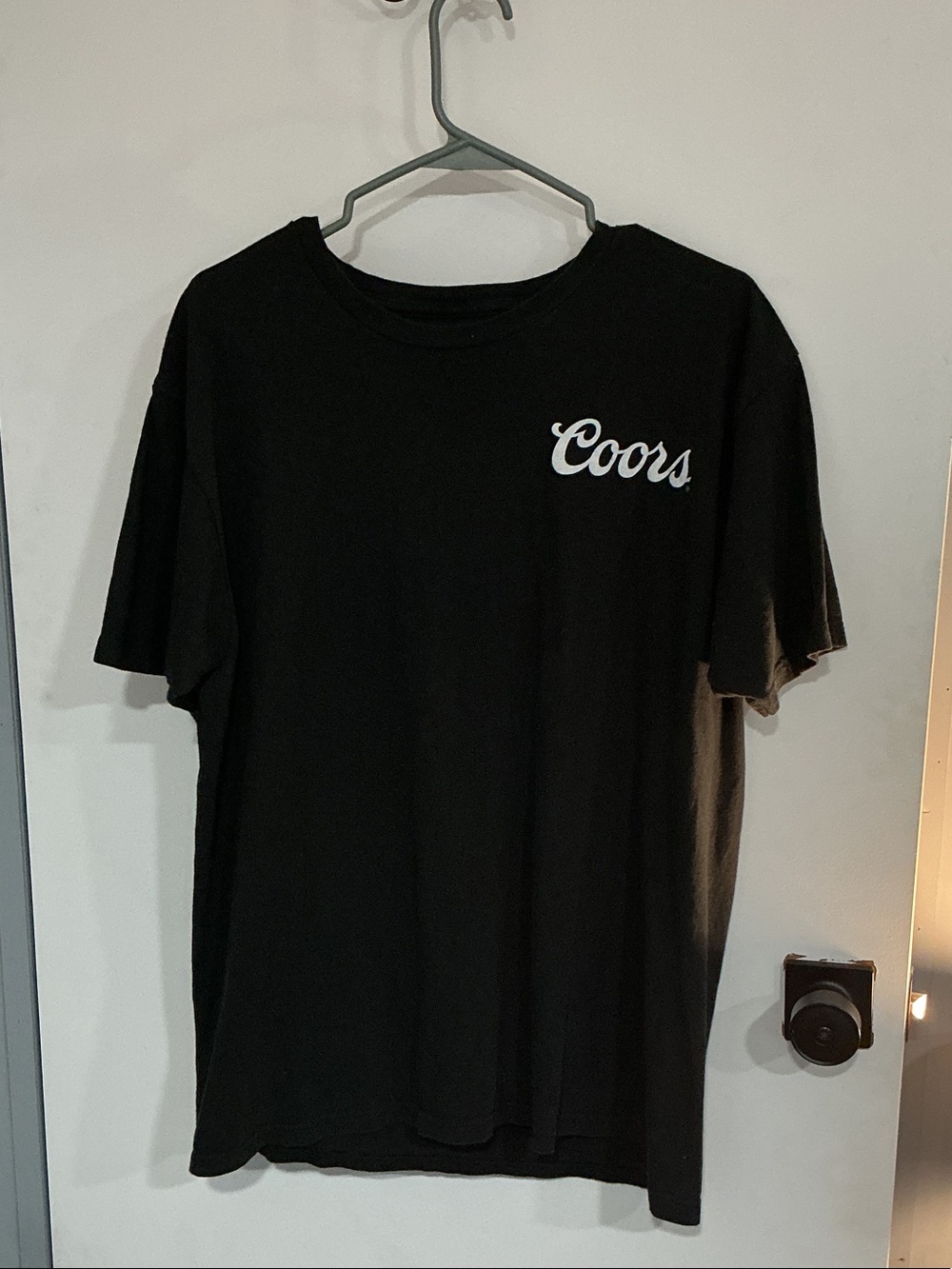 Men's Black Logo Short Sleeve Tee
